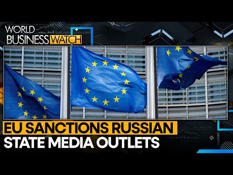 EU imposes sanctions on four Russian state media outlets | World Business Watch | WION [Video]