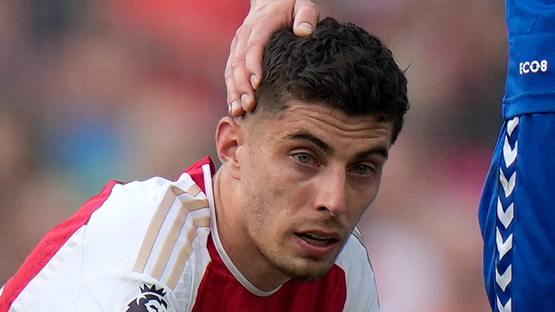 Kai Havertz breaks down in tears after Arsenal fall agonisingly short of Premier League title on final day of season [Video]