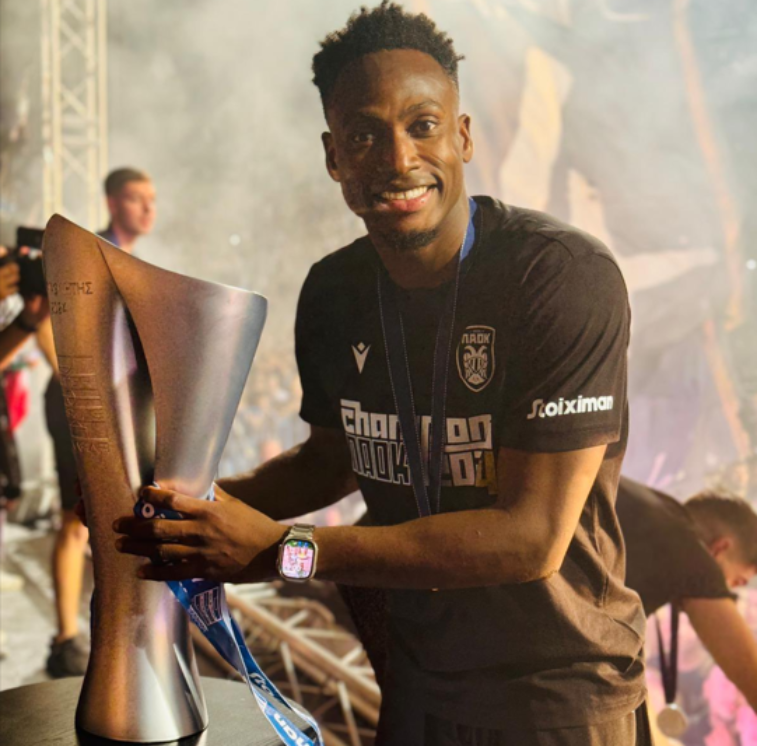 Baba Rahman clinches Greece Super League title with PAOK [Video]