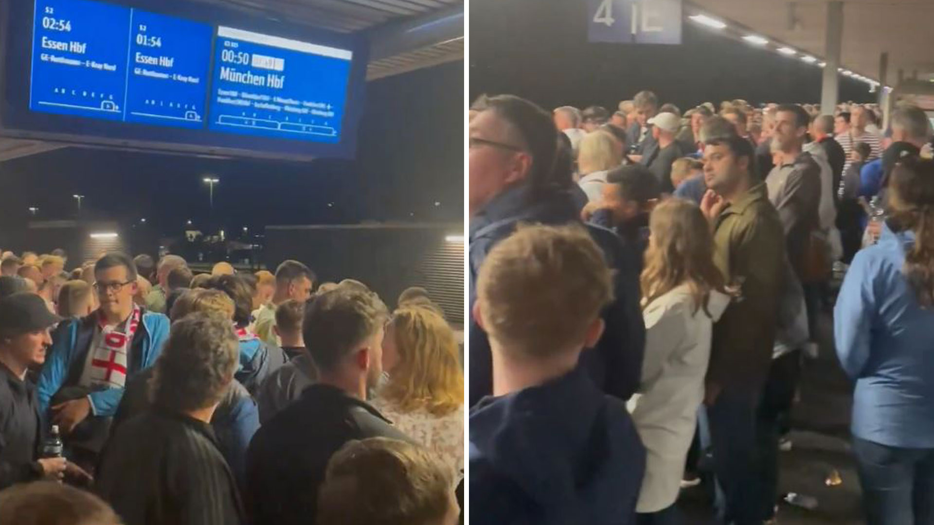 England fans stranded in Gelsenkirchen for hours after Euro 2024 win over Serbia as they slam ‘absolute disgrace’ [Video]