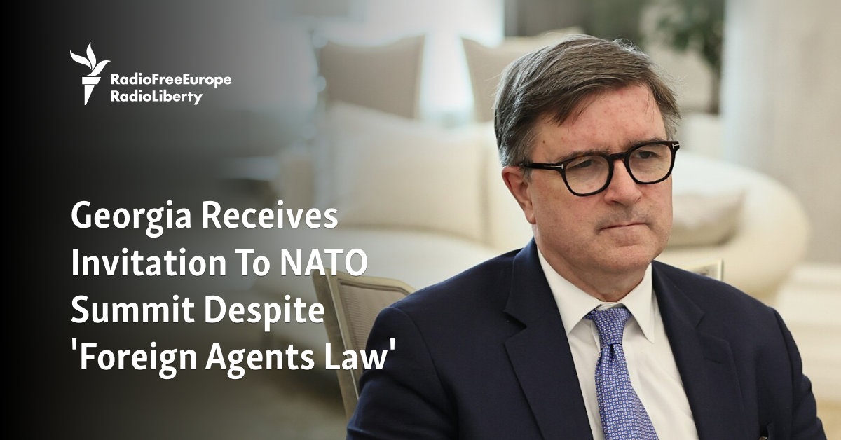 Georgia Receives Invitation To NATO Summit Despite ‘Foreign Agent’ Law [Video]