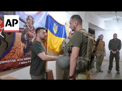 Ukraine’s President Zelenskyy visits Donetsk region [Video]