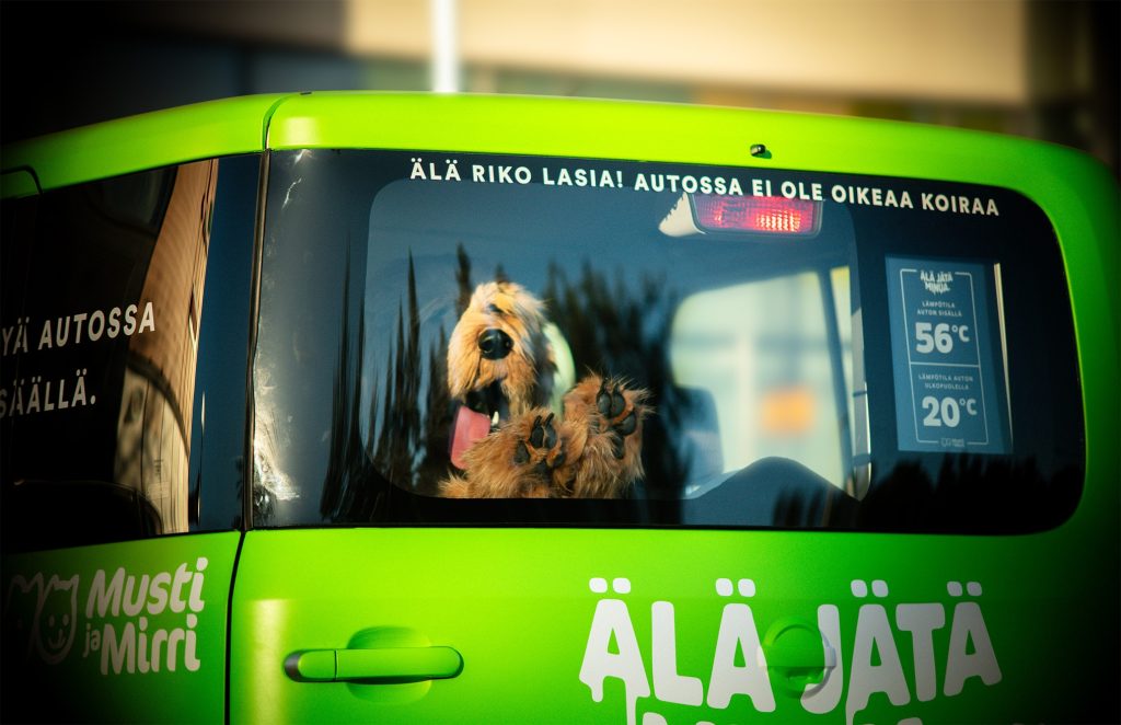 Robot dog mimics heat stroke symptoms in an unprecedented OOH build: Nordic pet brands latest campaign stuns in the streets of Finland  Marketing Communication News [Video]