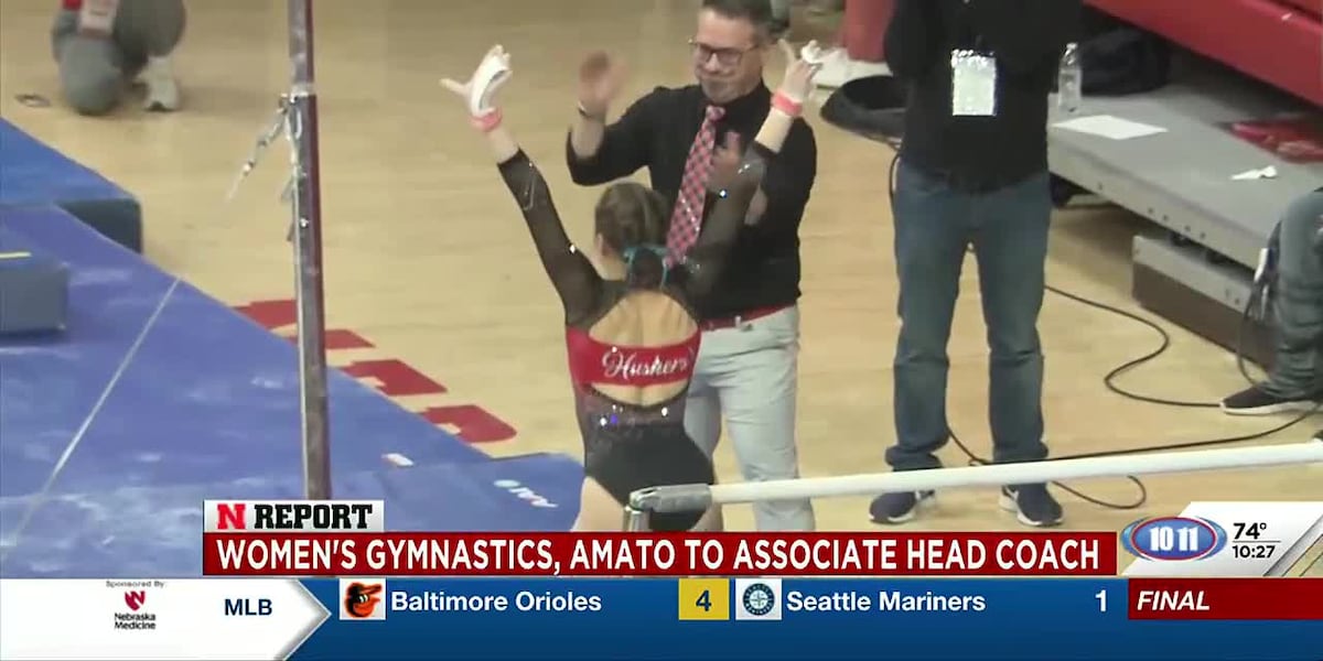 Amato promoted to Nebraska gymnastics Associate Head Coach [Video]