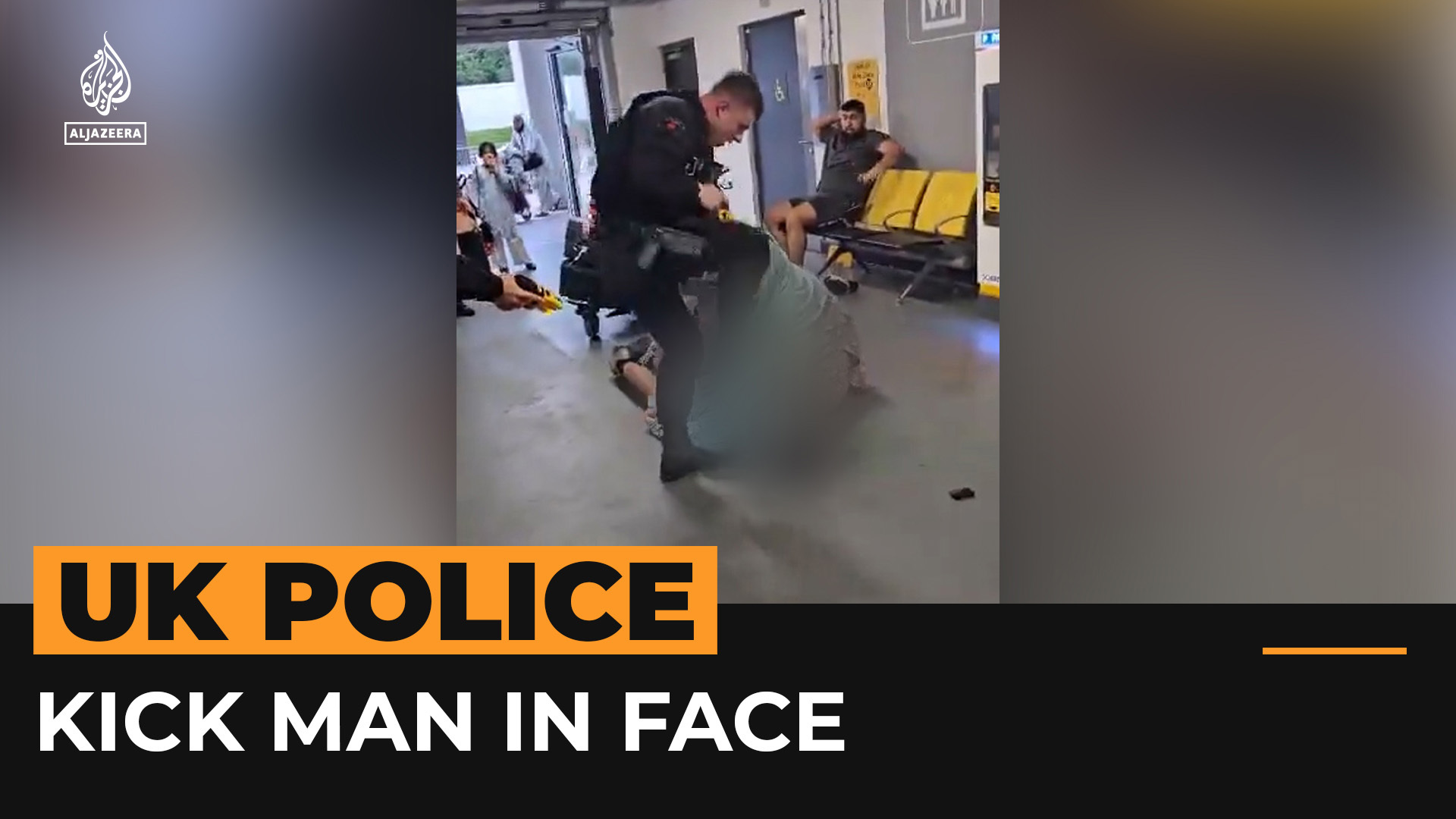 Outrage after British police officer filmed kicking man in the head | Police News [Video]