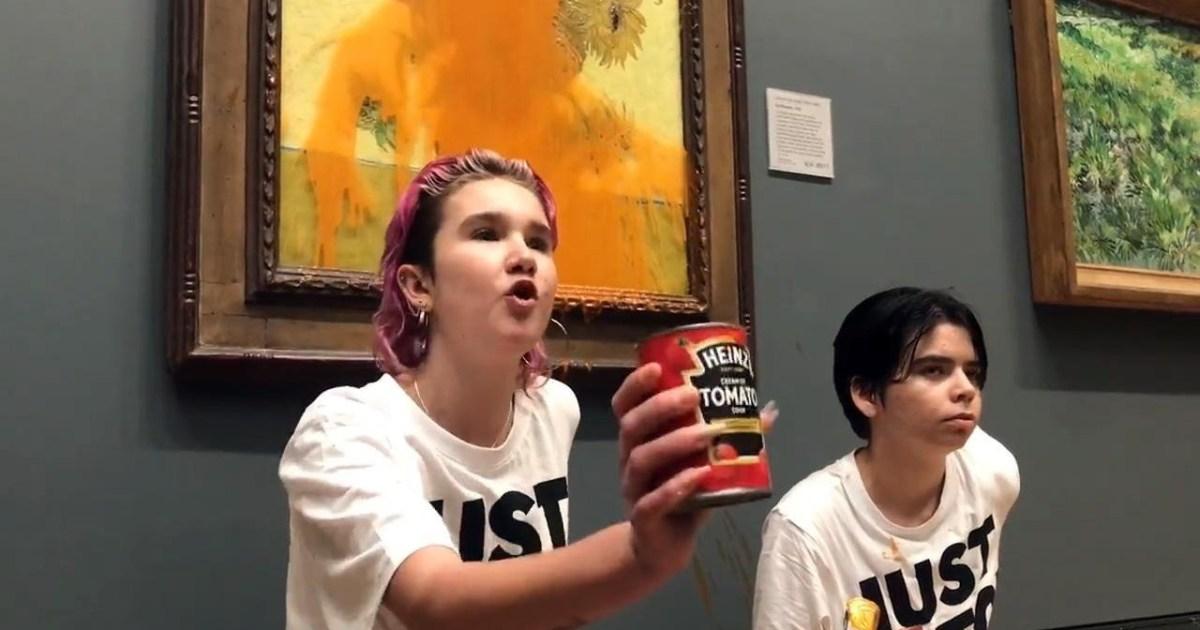 Just Stop Oil activists convicted of throwing soup over Van Gogh painting | UK News [Video]