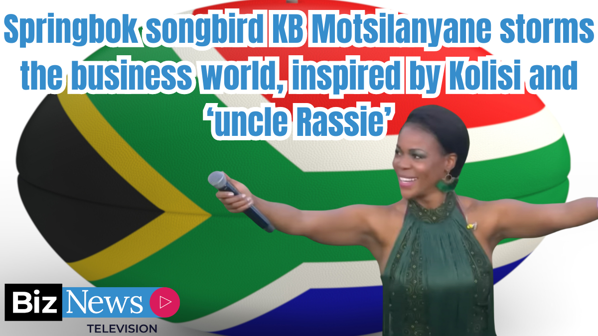 Springbok songbird KB Motsilanyane storms the business world [Video]