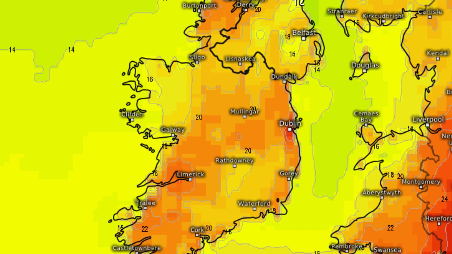 ‘Dry weather with sunny spells’ to hit as Met Eireann pinpoint exact day temps to soar to 24C before thunder risk [Video]